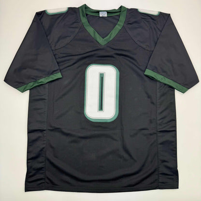 Autographed/Signed Bryce Huff Philadelphia Black Football Jersey JSA COA