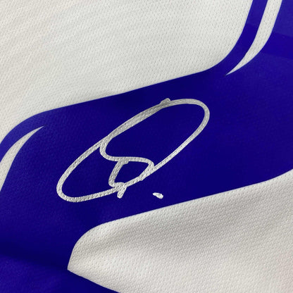 Autographed/Signed Vini Vinicius Jr. Real Madrid White Soccer Jersey Beckett BAS COA