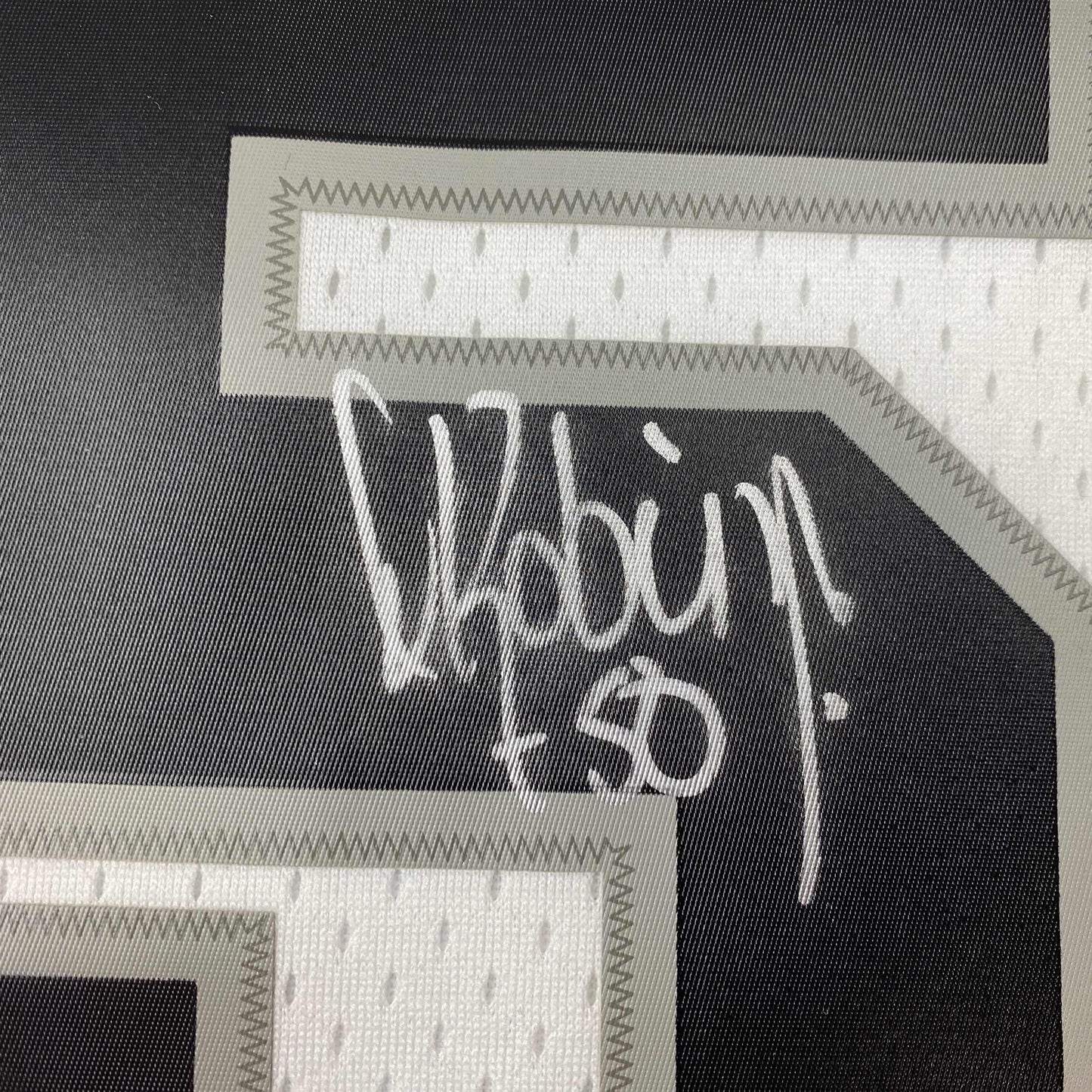 Autographed/Signed David Robinson San Antonio Spurs White Mitchell & Ness HWC Basketball Jersey Beckett BAS COA