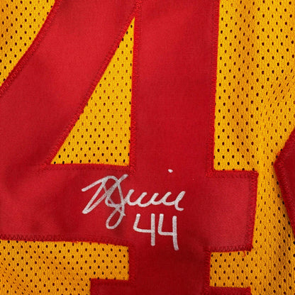 Autographed/Signed Kyle Juszczyk San Francisco Gold Football Jersey Beckett BAS COA