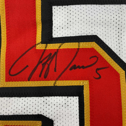 Autographed/Signed Jeff Garcia San Francisco White Football Jersey JSA COA