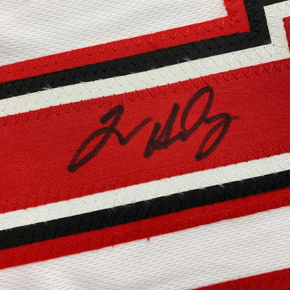 Autographed/Signed Tim Hardaway Miami White Basketball Jersey JSA COA