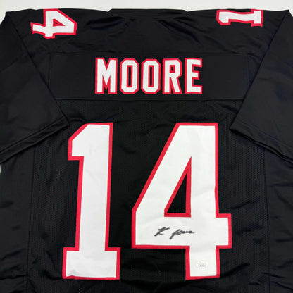 Autographed/Signed Rondale Moore Atlanta Black Football Jersey JSA COA