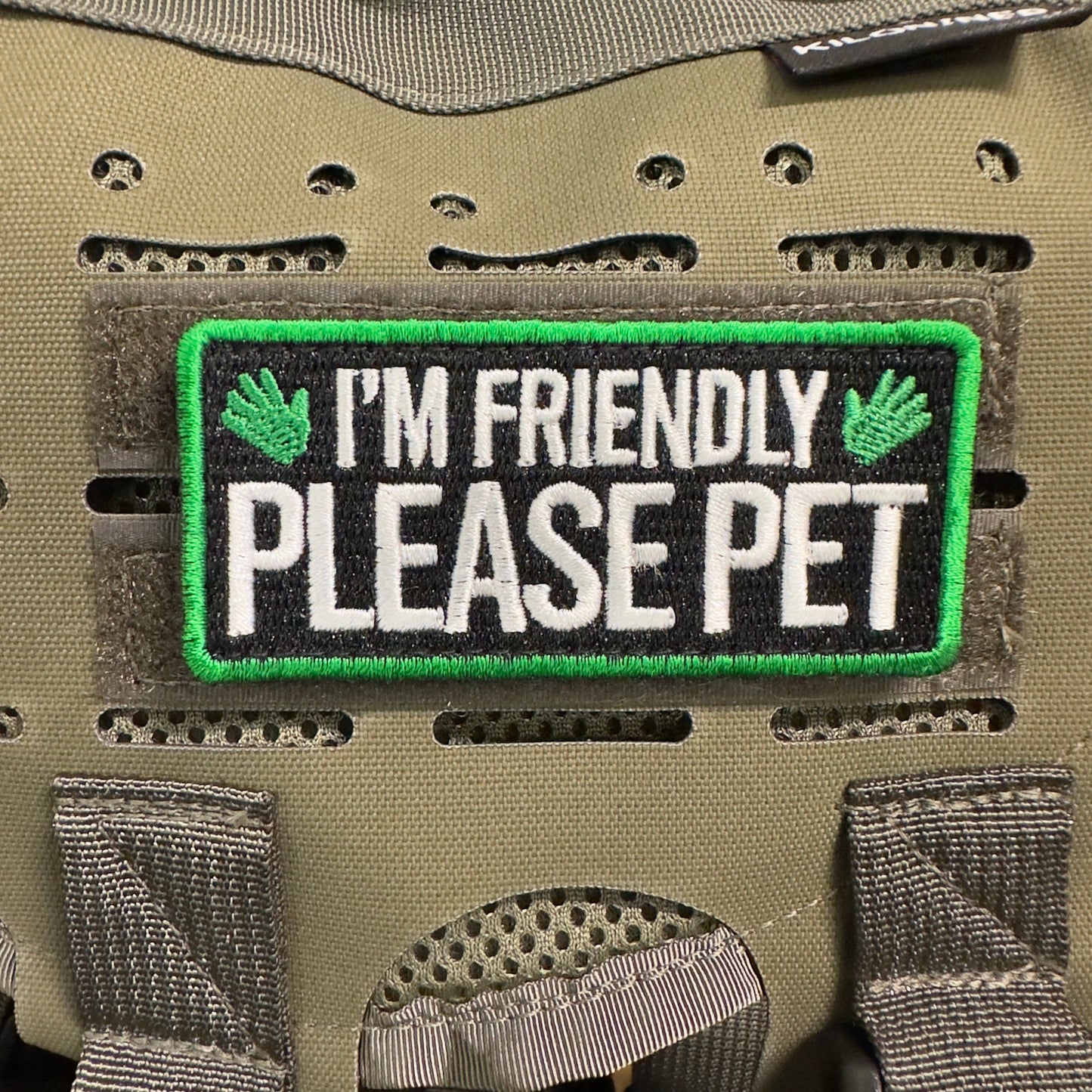 I'm Friendly Please Pet Morale Patch