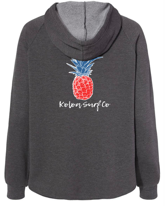 Koloa Pineapple Zip-Up Hoodie