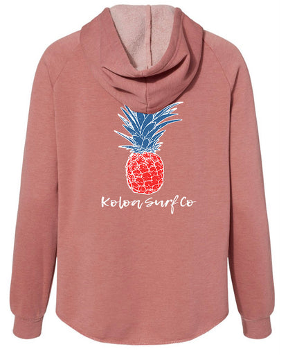 Koloa Pineapple Zip-Up Hoodie