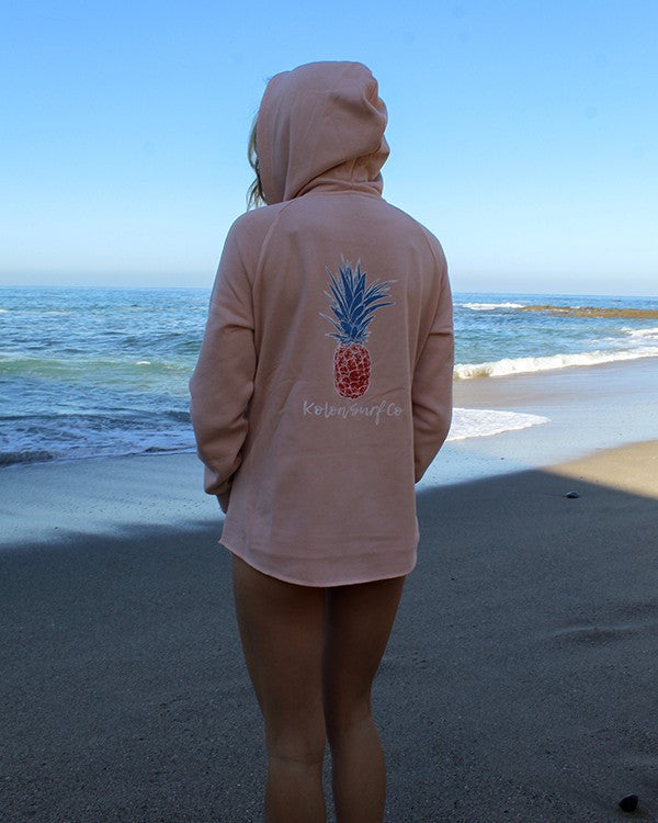 Koloa Pineapple Zip-Up Hoodie