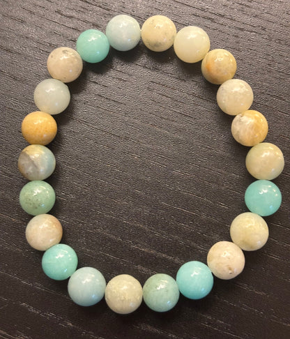 Amazonite Bracelet – Calm, Coastal Energy in Every Bead