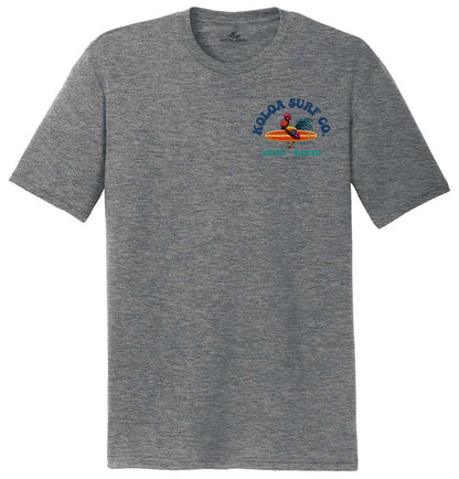 Koloa Cocky Surfer Comfort Tri-Blend T-Shirt