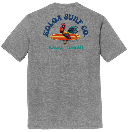 Koloa Cocky Surfer Comfort Tri-Blend T-Shirt