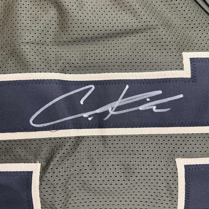 Autographed/Signed Christian Kirk Jacksonville Salute To Service Football Jersey Beckett BAS COA