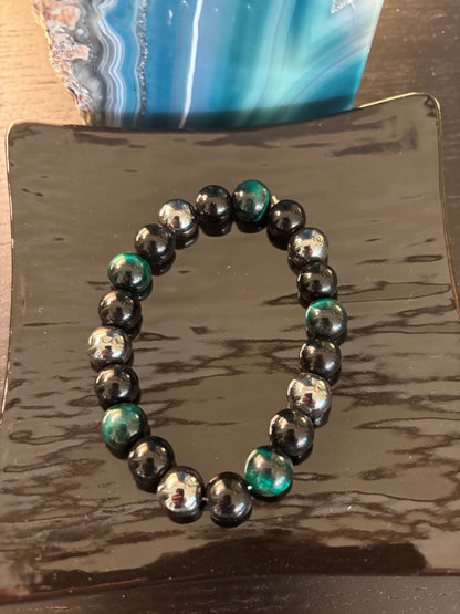 Protection Energy Bracelets – Red, Green, and Tiger Eye Options