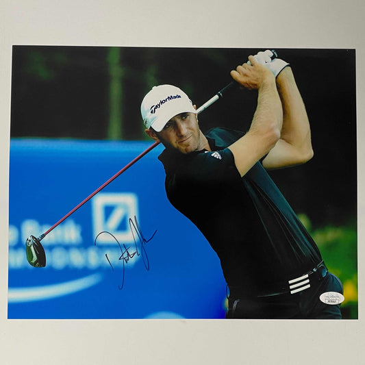 Autographed/Signed Dustin Johnson PGA Tour 11x14 LIV Golf Photo JSA COA