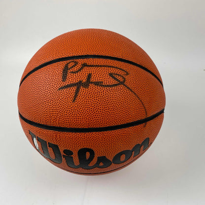 Autographed/Signed Anfernee Penny Hardaway Orlando Magic Full Size Wilson Basketball Upper Deck UDA COA