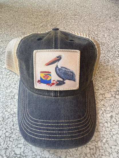 Navy/ Khaki Trucker Cap