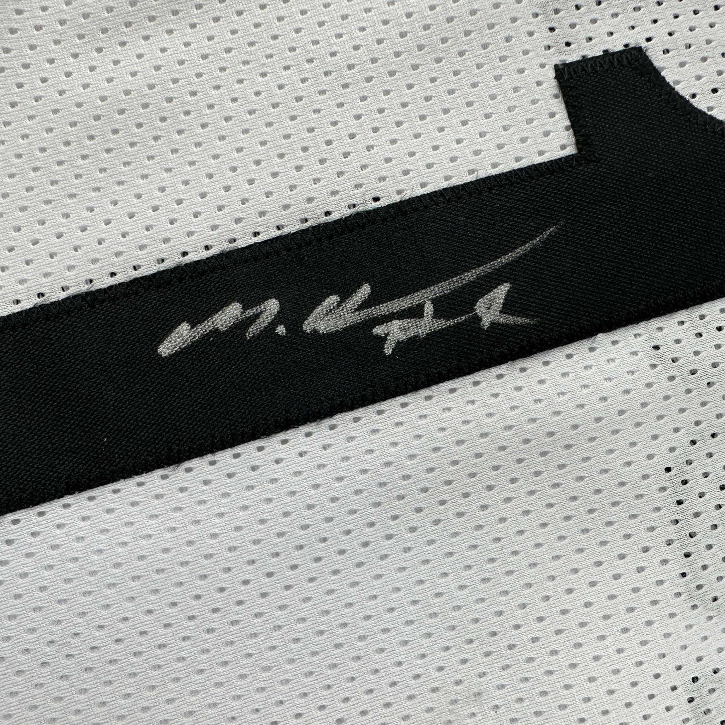 Autographed/Signed Mikal Bridges Brooklyn White Basketball Jersey Beckett BAS COA