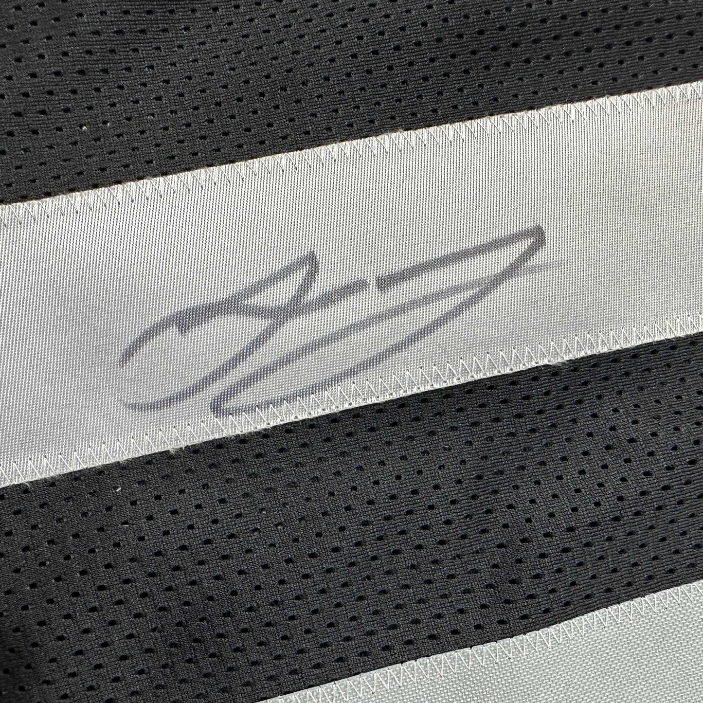 Autographed/Signed Jakobi Meyers Las Vegas Oakland Black Football Jersey Beckett BAS COA