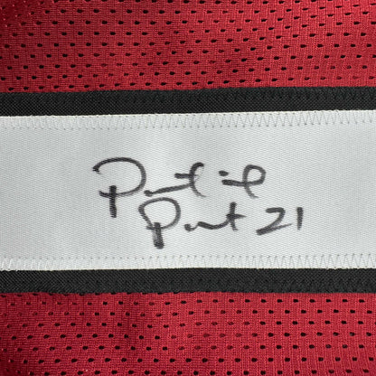 Autographed/Signed Patrick Peterson Arizona Red Football Jersey JSA COA