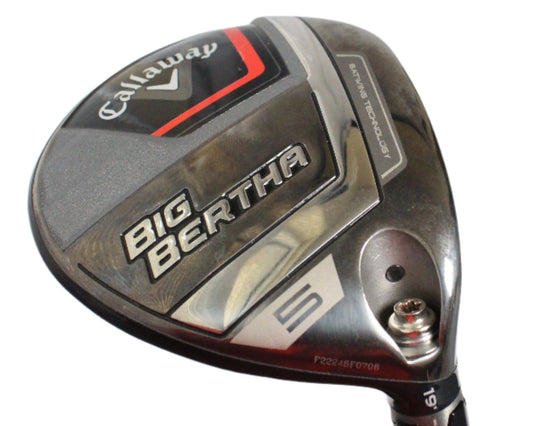 Pre-Owned Callaway Big Bertha: 5 Fairway Wood (19.0) W/ Rch 45 L (Ladies) (39 Inch) Shaft (Above Average)