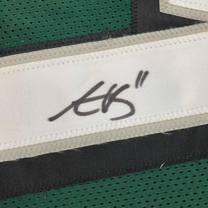 Autographed/Signed AJ A.J. Brown Philadelphia Green Football Jersey PSA/DNA COA