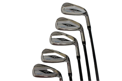 Pre-Owned Callaway Ai Smoke Max Fast: 7-PW, SW Iron Set W/ Tense 40 R2 ( Senior) Graphite Shafts (Average)