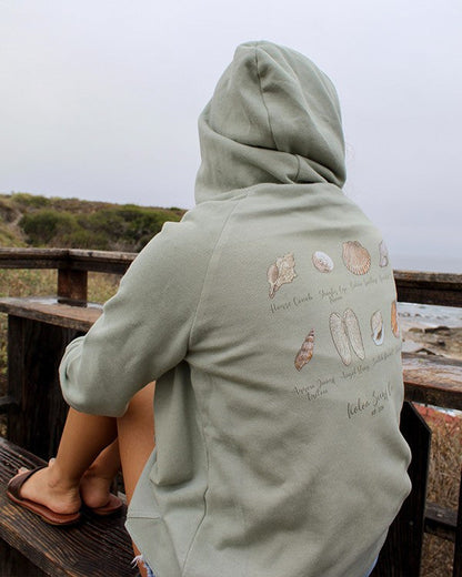 Koloa Seashell Zip-Up Hoodie