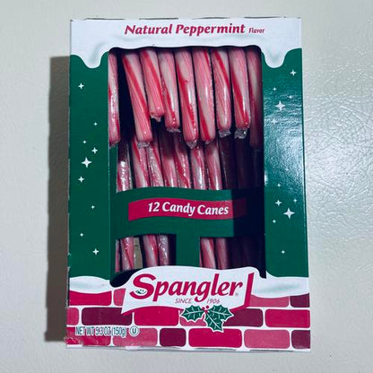 96 Individually Wrapped CandyRific Spangler Peppermint Candy Canes, MOST BROKEN!