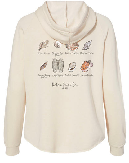 Koloa Seashell Zip-Up Hoodie