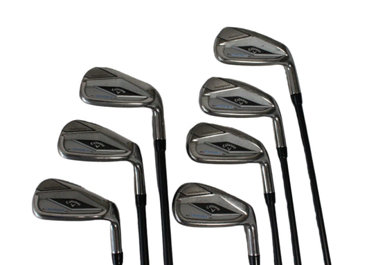 Pre-Owned Callaway Ai Smoke Max HL: 5-PW, AW Iron Set W/  Cypher Sixty 5.5 (Regular) Shaft (Average)