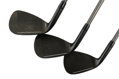 Pre-Owned PXG 0311P Gen7 Xtreme Dark: Iron Set (5-PW, GW) W/ SteelFiber I60 A (Senior) Graphite Shaft (Average)
