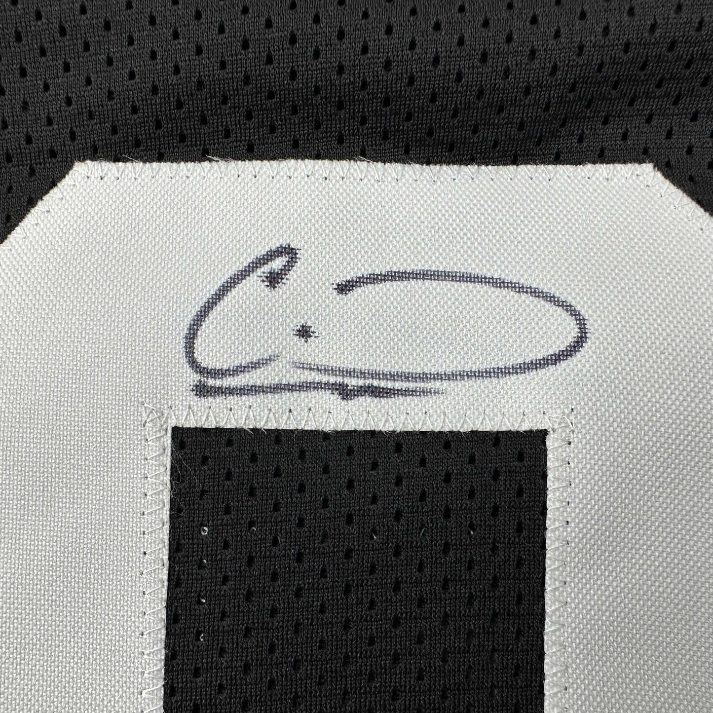 Autographed/Signed Calvin Ridley Jacksonville Black Football Jersey Beckett BAS COA
