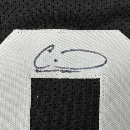 Autographed/Signed Calvin Ridley Jacksonville Black Football Jersey Beckett BAS COA