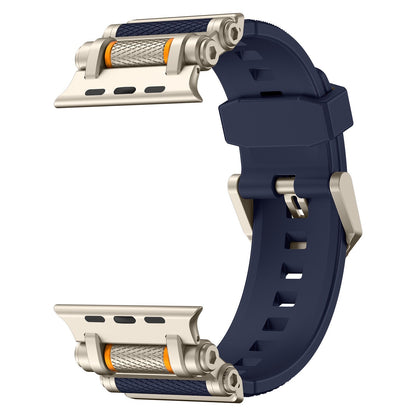 Tactical Destiny Gear Rotating Silicone Band For Apple Watch