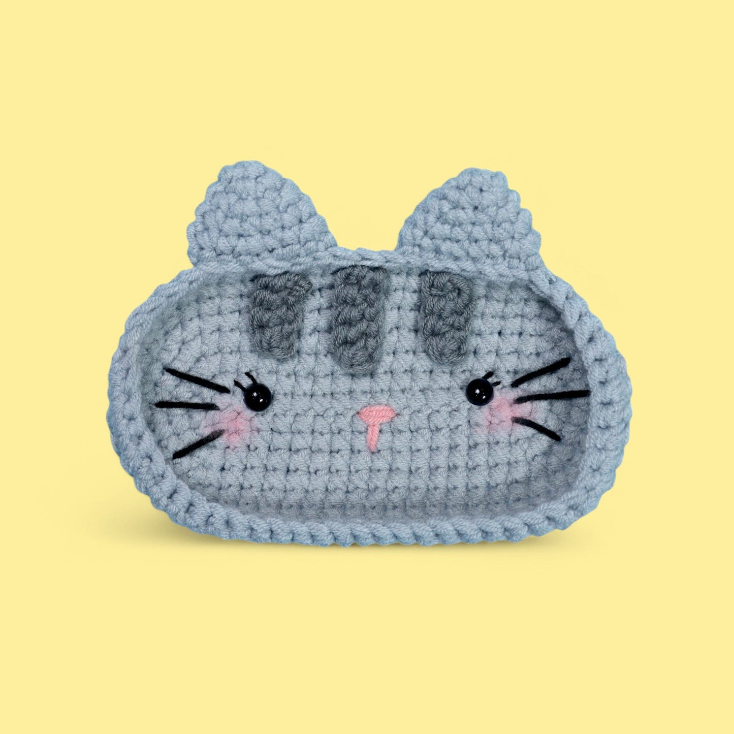[PATTERN GIFT] Cat Eyeglasses Holder Crochet Pattern Digital Download