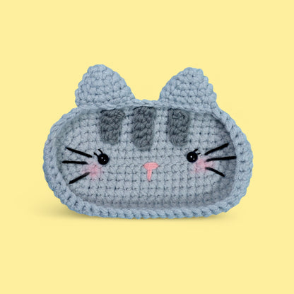 [PATTERN GIFT] Cat Eyeglasses Holder Crochet Pattern Digital Download