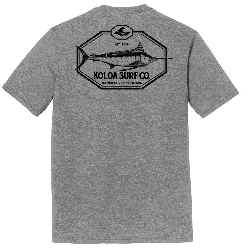 Koloa Great Marlin Comfort Tri-Blend T-Shirt