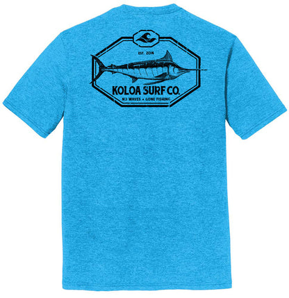 Koloa Great Marlin Comfort Tri-Blend T-Shirt