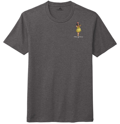 Koloa Hula Barrel Comfort Tri-Blend T-Shirt