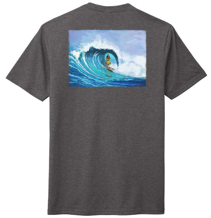 Koloa Hula Barrel Comfort Tri-Blend T-Shirt