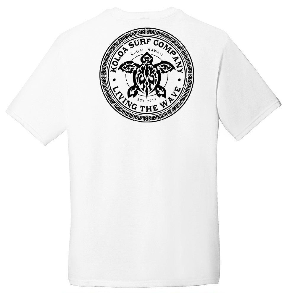 Koloa Tribal Turtle Comfort Tri-Blend T-Shirt