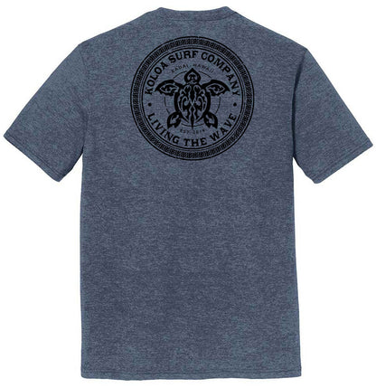 Koloa Tribal Turtle Comfort Tri-Blend T-Shirt