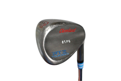Pre-Owned Cleveland RTZ Custom: 50.0-10 Mid Wedge W/ Shimada Tour Wedge 120 S (Stiff) Steel Shaft (Above Average)