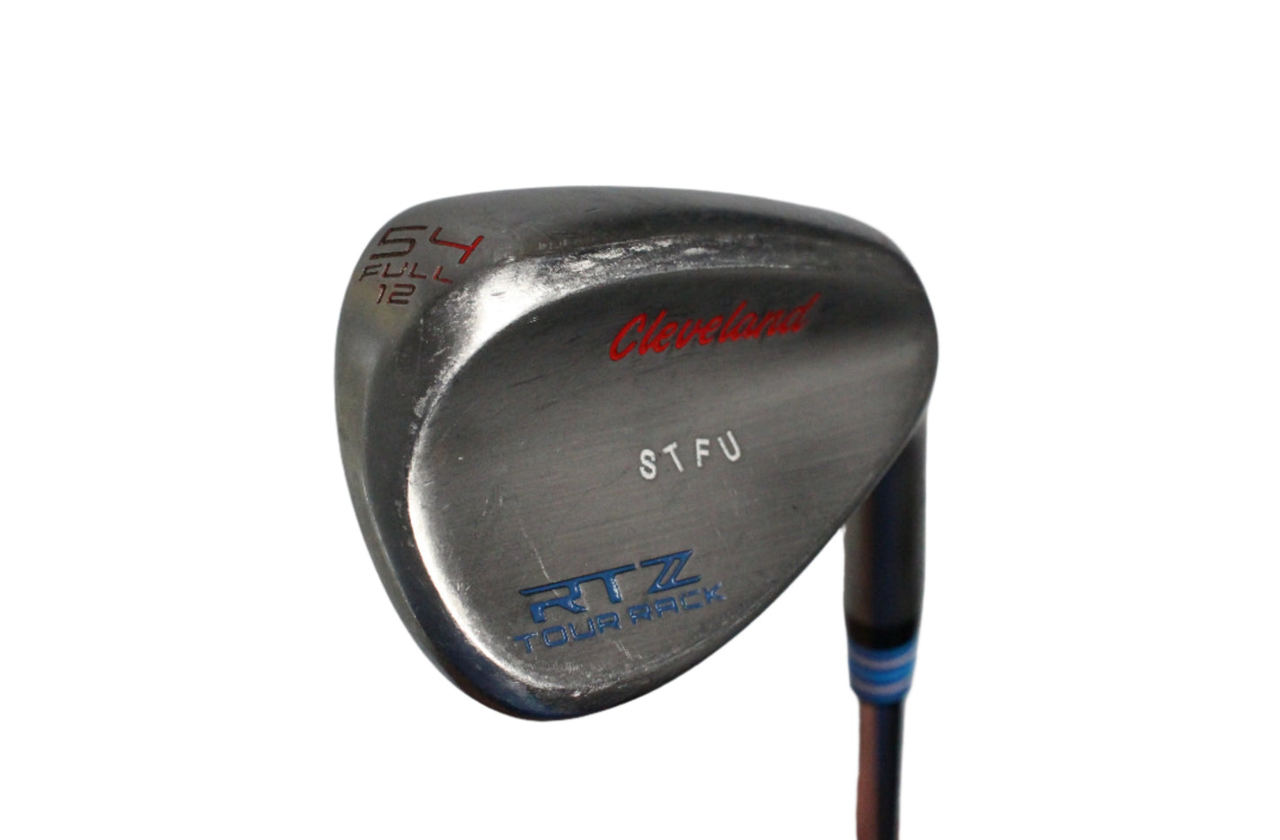 Pre-Owned Cleveland RTZ Custom: 54.0-12 Full Wedge W/ Shimada Tour Wedge 120 S (Stiff) Steel Shaft (Above Average)