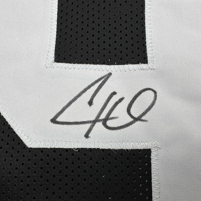 Autographed/Signed Cameron Cam Heyward Pittsburgh Retro Black Football Jersey Beckett BAS COA