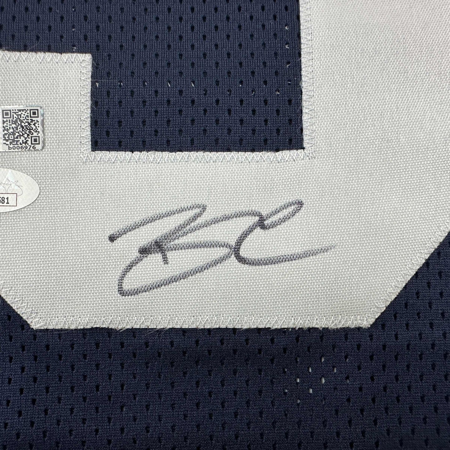 Autographed/Signed Brandin Cooks Dallas Thanksgiving Day Football Jersey JSA COA