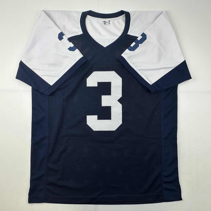 Autographed/Signed Brandin Cooks Dallas Thanksgiving Day Football Jersey JSA COA