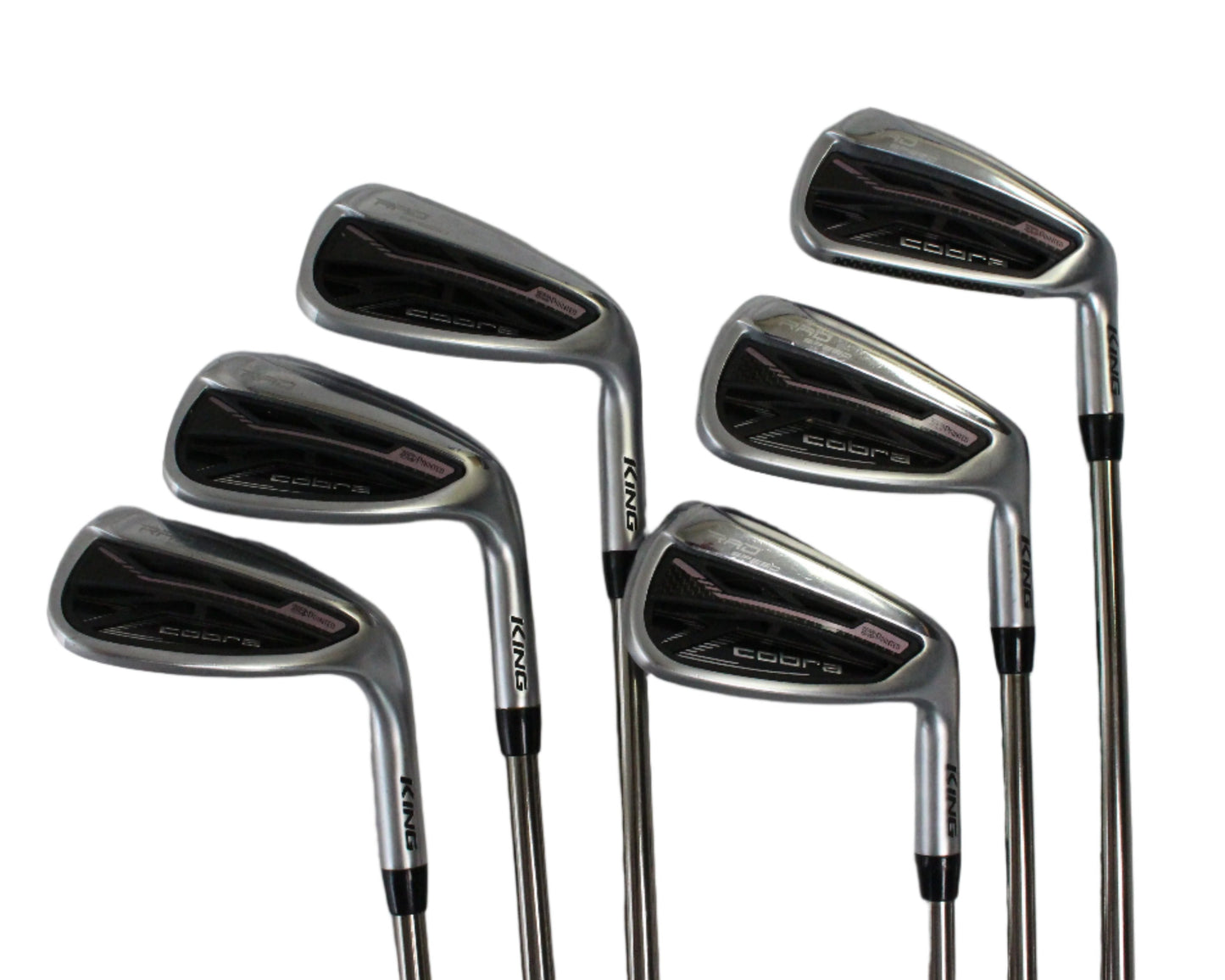 Pre-Owned Cobra Rad Speed: Women's Iron Set (7-PW, Gw, Sw) W/ Recoil Esx 450 F1 (Womens) Graphite Shaft (Average)