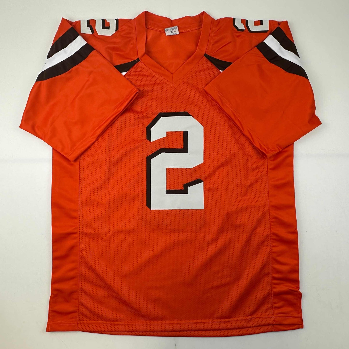 Autographed/Signed Amari Cooper Cleveland Orange Football Jersey JSA COA