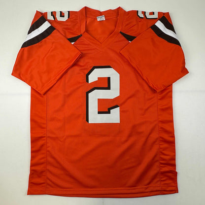 Autographed/Signed Amari Cooper Cleveland Orange Football Jersey JSA COA