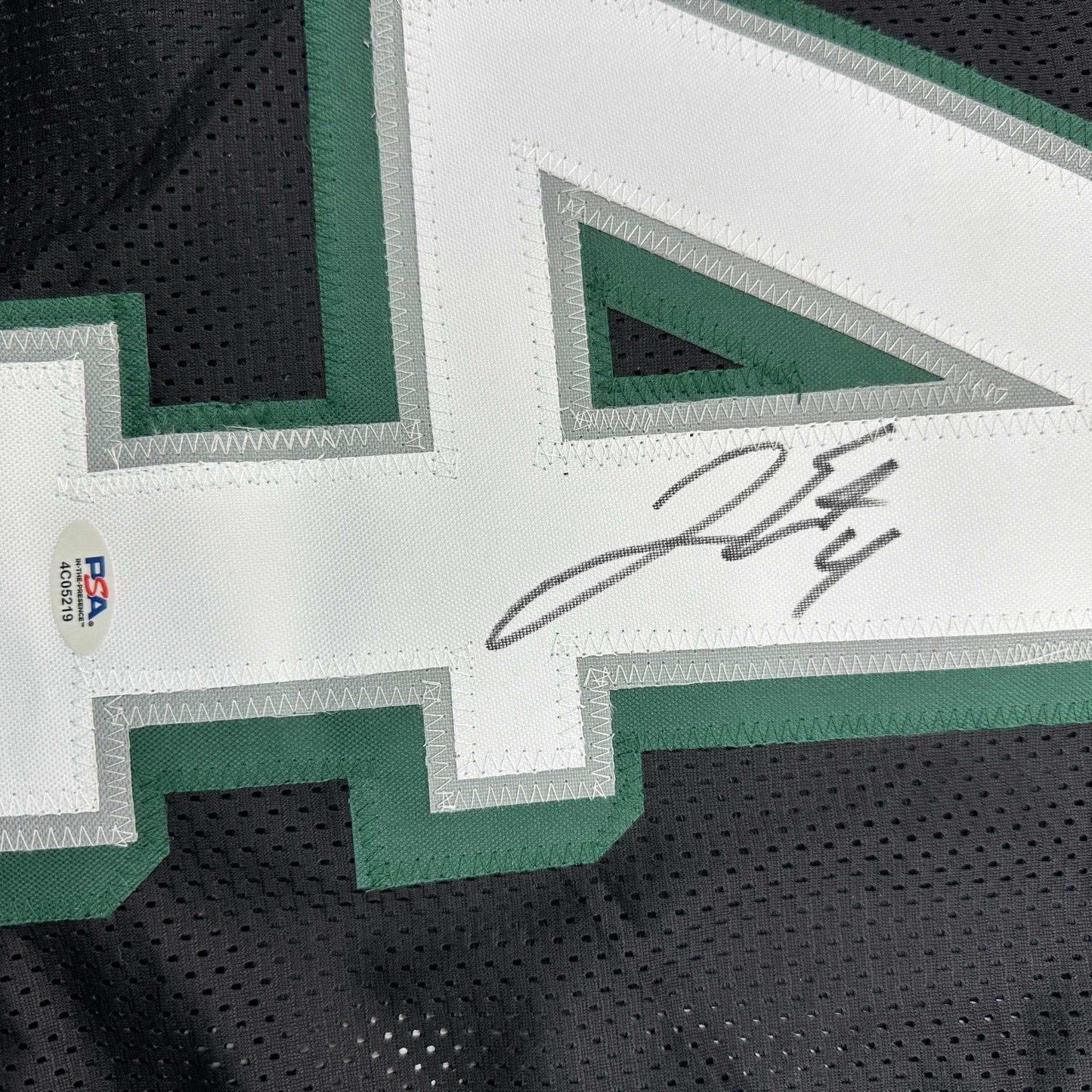 Autographed/Signed Jake Elliott Philadelphia Black Football Jersey PSA/DNA COA